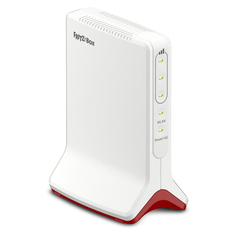 ¡Fritz! Enrutador wlan lte internacional box 6825 edición 4g (blanco rojo, wi-fi de malla, 4g 3g)