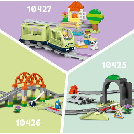 Lego Duplo Town 10428 gran tren vecinal interactivo