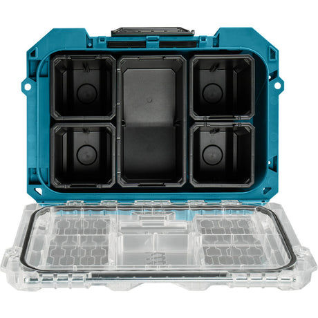 Makita Maktrak Organizer Compact P-91067 Caja de herramientas (Azul Negro)