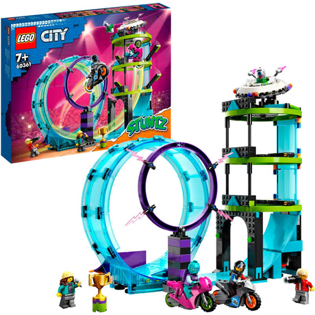 Lego City - Juguete de construcción Ultimate Stunt Drivers Challenge (60361)