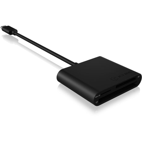 Lector de tarjetas Icy box ib-cr301-c3 (negro, usb tipo c)