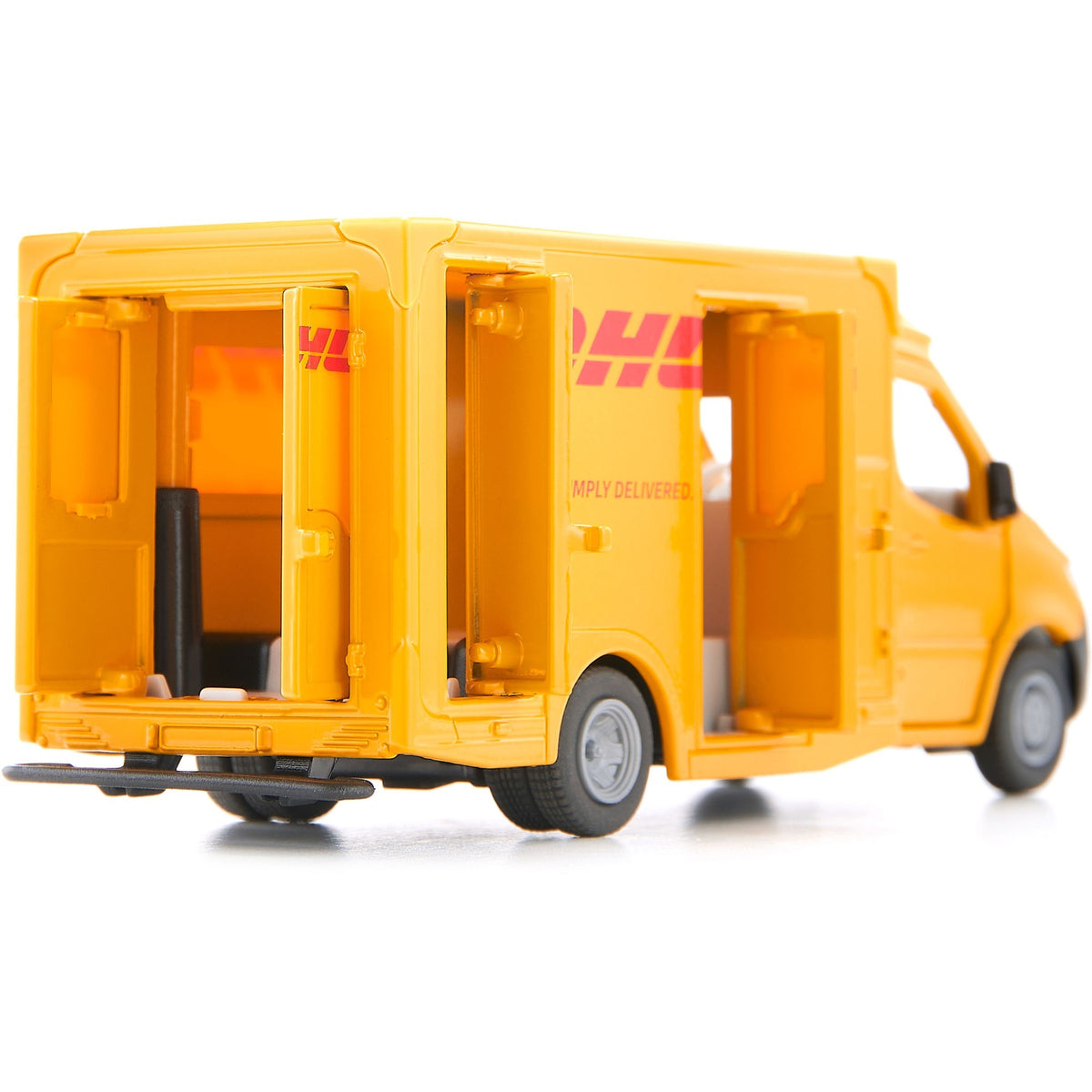 Siku super - Vehículo modelo de servicio de mensajería Mercedes-Benz Sprinter DHL (escala 1:50)