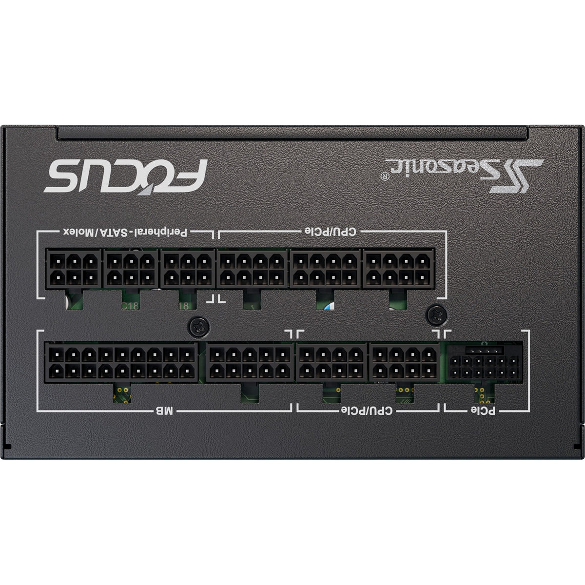 Seasonic Focus GX-850-V4 ATX3.1 Fuente de alimentación modular de 850 vatios (negro, 1x 12VHPWR, 3x PCIe)