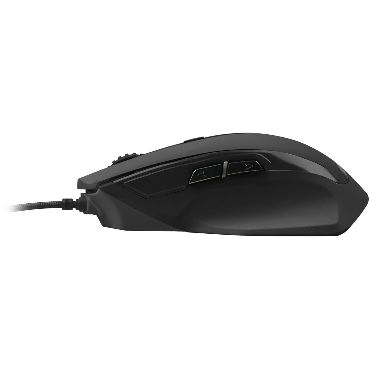 Ratón para juegos Sharkoon Shark Force II (negro, 400 - 4200 ppp, LED multicolores)