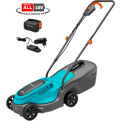 Batería cortacésped Gardena powermax 30 18v p4a lectura incl. cargador 18 v ancho de corte máx. 300 milímetros