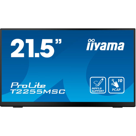 Monitor Iiyama prolite t2255msc-b1 21,5 (negro, HDMI, display port, 2x USB-A)