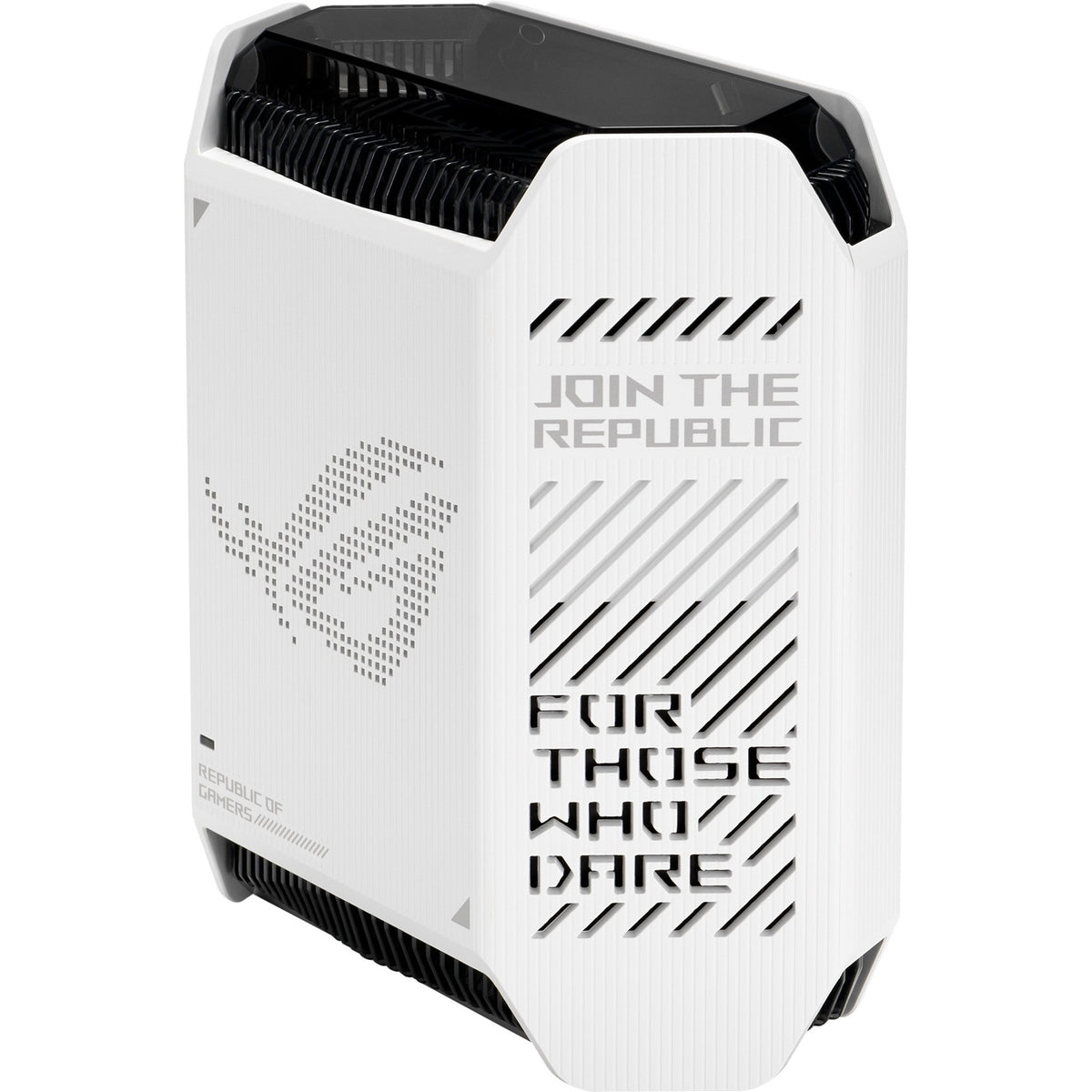 Enrutador de malla Asus rog rapture gt6 ax10000 (blanco, 1 pieza)