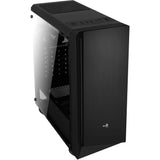 Carcasa Aerocool Rift Midi Tower (negro | 3x USB-A | RGB | ventana)