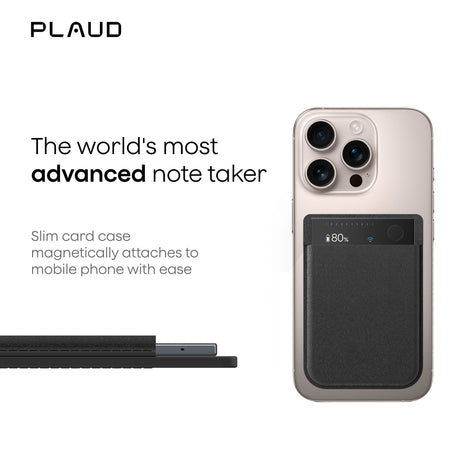 Máquina de dictado Plaud note pro (plateada, 64 GB, Bluetooth (BLE 5.4), Wi-Fi de doble banda (2,4 GHz 5 GHz))