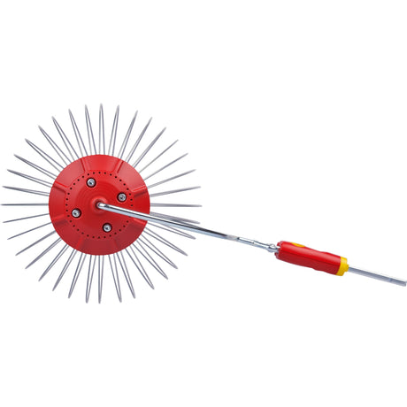 Recolector de frutas Wolf-Garten Multi-Star FC-M (rojo, soporte incluido)