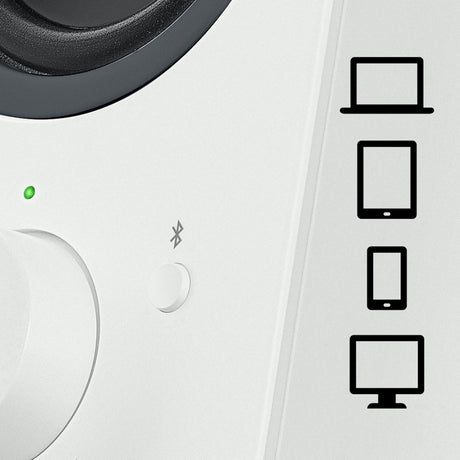 Altavoz para PC Logitech z207 (blanco)