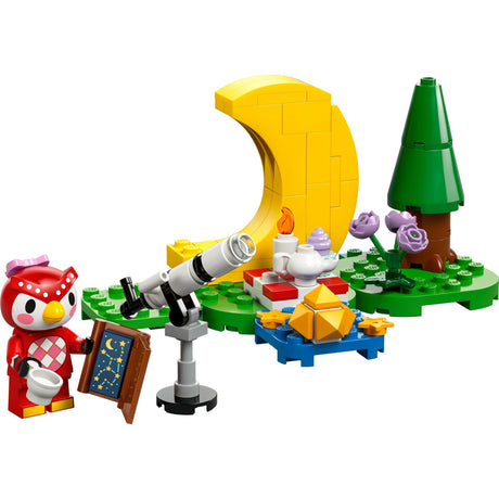 Lego animal cruce mirando las estrellas con celeste - 77053