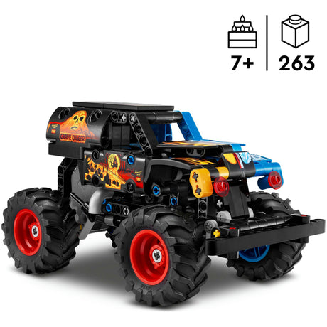 Lego Technic 42219 Monster Jam Grave Digger Fuego y Hielo