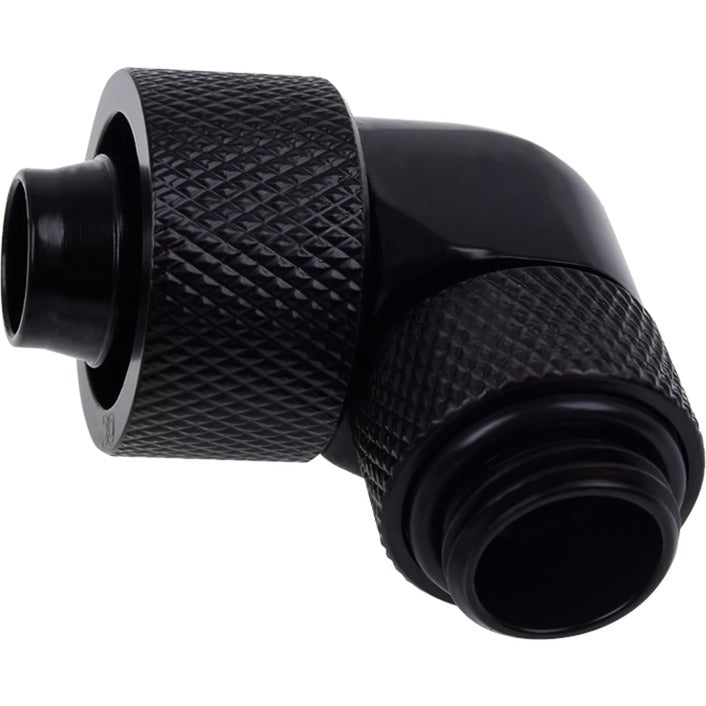 Conexión de ajuste de compresión Alphacool eiszapfen 16 de 10 mm (negro, giratorio en el lado de la rosca)