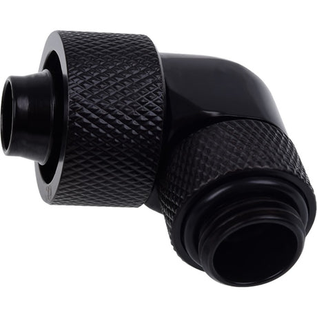 Conexión de ajuste de compresión Alphacool eiszapfen 16 de 10 mm (negro, giratorio en el lado de la rosca)