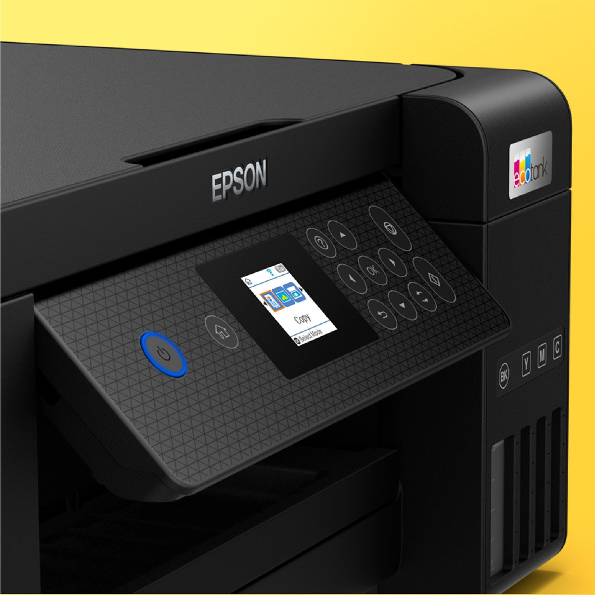 Impresora multifunción wi-fi epson ecotank et-2850 a4 con tanque de tinta impresora de inyección de tinta todo en uno (negro, escanear, copiar, wi-fi, incluido hasta 3 años de tinta)