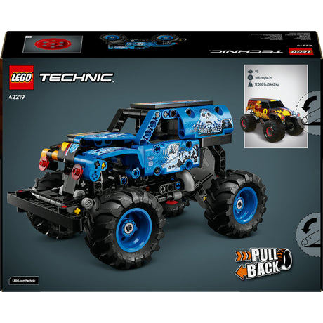Lego Technic 42219 Monster Jam Grave Digger Fuego y Hielo