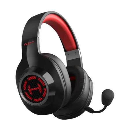 Edifier G2 S Auriculares inalámbricos para juegos 7.1 Auriculares supraaurales para juegos (negro rojo, RGB, Bluetooth 2,4 GHz USB)