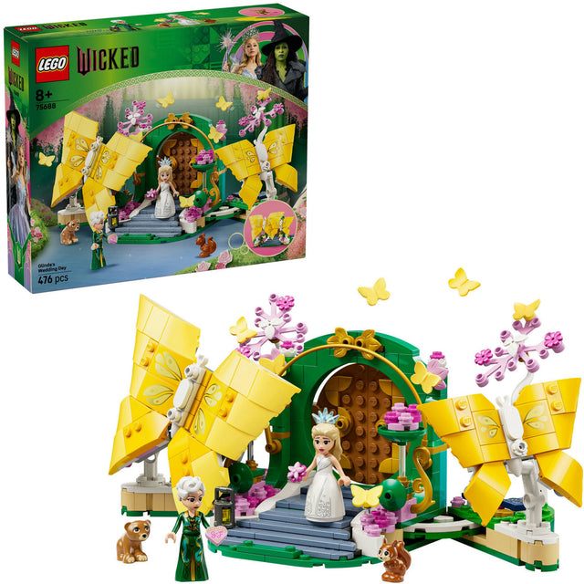 Lego ® día de la boda de la malvada glinda, juguete mariposa - 75688