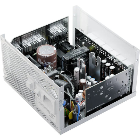 Fuente de alimentación modular Seasonic Focus GX-1000 ATX3.1 de 1000 vatios (blanco, 3x PCIe)