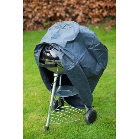 Funda protectora Nature para barbacoa de carbón (gris)