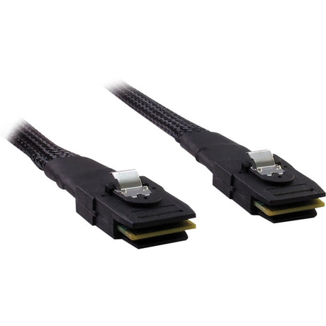 Inter-tech cable sff 8087 > sff 8087, 0,75m (negro)