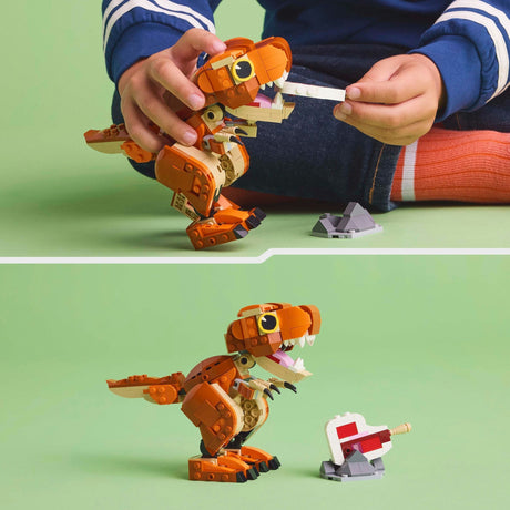 Lego jurassic world 76967 pequeño comedor: t. rex