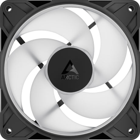 Ventiladores de caja Arctic p12 pro inversa a-rgb (negro, 3 piezas, 120 x 120 x 27 mm, pwm)