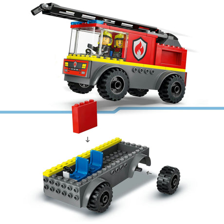 Camión de bomberos Lego City, regalo para niños - 60463
