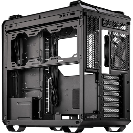 Carcasa de torre midi asus tuf gaming gt502 plus (negro | 2x USB-A | 1x USB-C | vidrio templado)