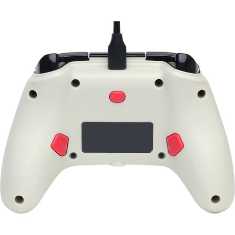 Controlador con cable powera Advantage plus para xbox series x|s - bloom gloom (silver, xbox series x|s, xbox one, PC)