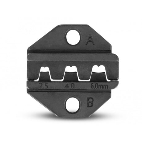 Herramienta de engarzado Delock para alicates de engarzado con conector dl4 de 2,5 - 6 mm² (amarillo negro)