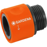 Conector de manguera Gardena 26,5 mm (g 3 4 ) (naranja gris, 917-50)