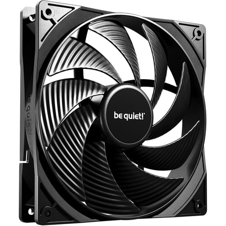 ¡Tranquilizarse! Pure Wings 3 ventiladores de caja de alta velocidad (negro, 3 piezas, 140 x 140 x 25 mm, pwm)