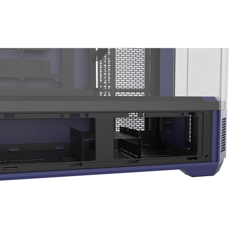 Thermaltake view 600 tg futuro atardecer carcasa de torre grande (negro púrpura | 2x USB-A | 1x USB-C | vidrio templado)