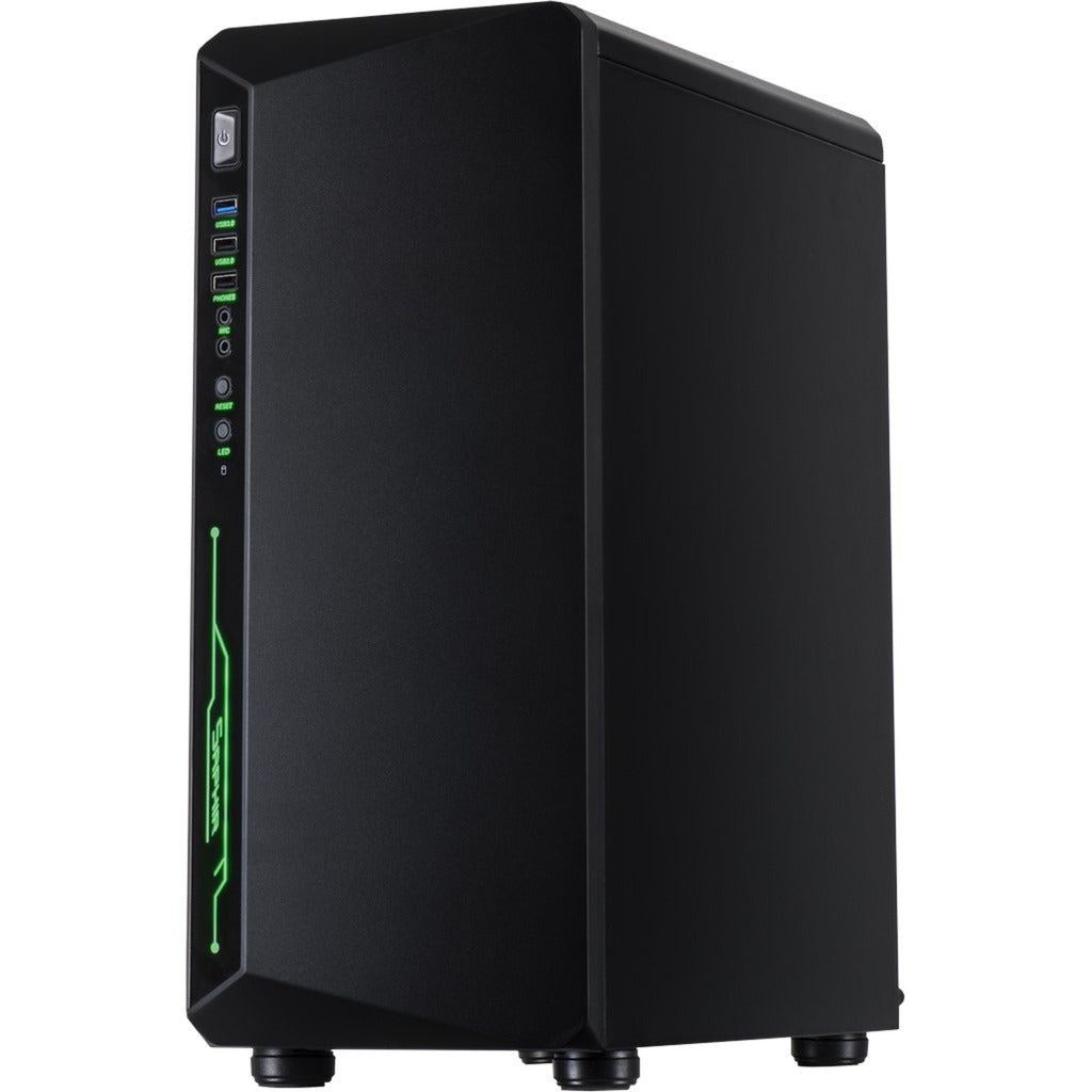 Carcasa torre midi inter-tech c-3 saphir (negro | 3x USB-A | ventana)