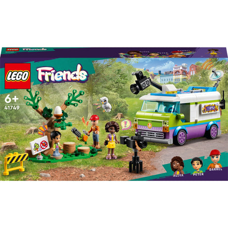 Lego friends - furgoneta de noticias, juguete de construcción (41749)