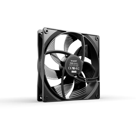 ¡Tranquilizarse! ventilador de caja pure Wings 3 pwm (negro, 140 x 140 x 25 mm)