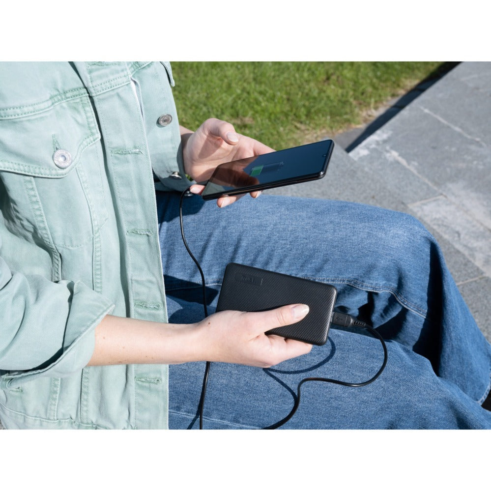 Trust primo batería externa ecológica de 5000 mah (negro)