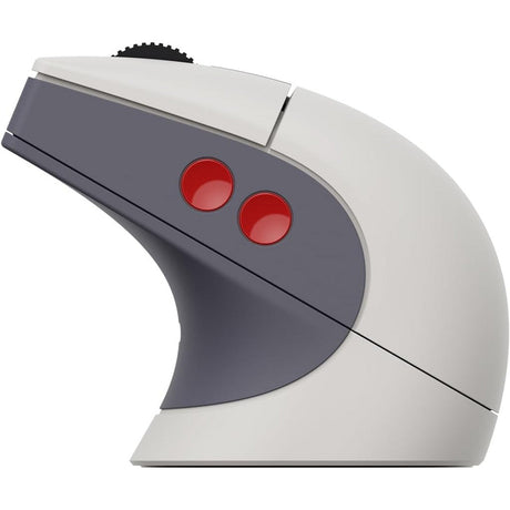 Ratón 8bitdo retro r8 - edición n (gris rojo, 50 - 26000 ppp, Bluetooth USB-C 2,4 GHz)