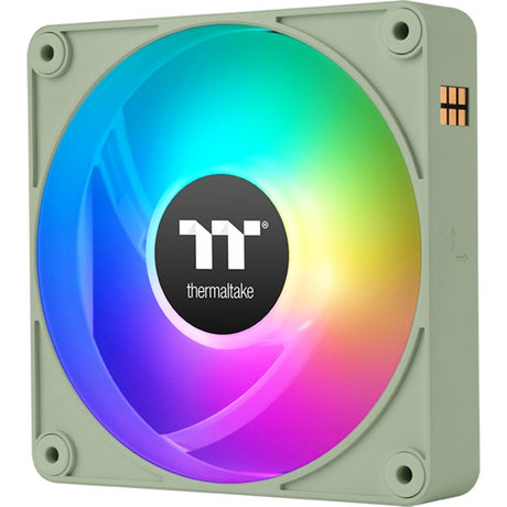 Thermaltake ct120 ex argb sync ventilador de refrigeración para pc matcha verde (paquete de 3 ventiladores) ventiladores de caja (verde claro, 3 piezas, 120 x 120 x 25 mm, pwm)