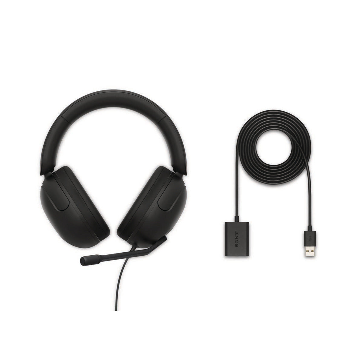 Sony inzone h3 auriculares supraaurales para juegos con cable (negro, playstation 5, PC)
