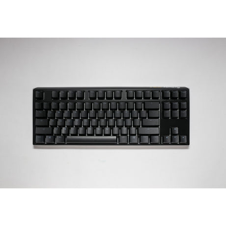 Teclado mecánico Ducky one 3 classic tkl rgb (negro, diseño estadounidense (qwerty), cherry mx speed silver, 80% (tkl), leds rgb, pbt de doble disparo, intercambiable en caliente, mecánica quack)