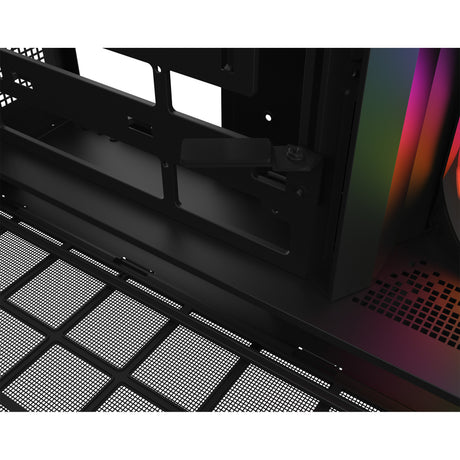 Carcasa Thermaltake View 380 XL WS ARGB MIDI Tower (color madera negra | 2x USB-A | 1x USB-C | RGB | vidrio templado)