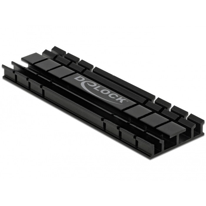 Delock Disipador de calor plano de 70 mm para módulo m.2 (negro)
