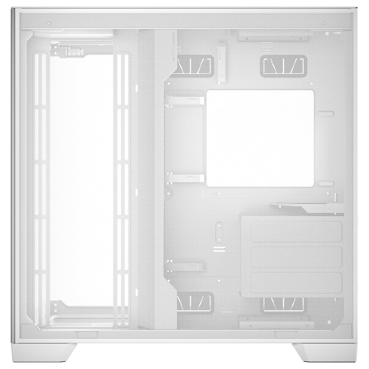 Carcasa midi tower de aluminio Antec c8 (blanco plateado | 2x USB-A | 1x USB-C | vidrio templado)