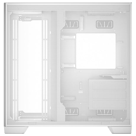 Carcasa midi tower de aluminio Antec c8 (blanco plateado | 2x USB-A | 1x USB-C | vidrio templado)