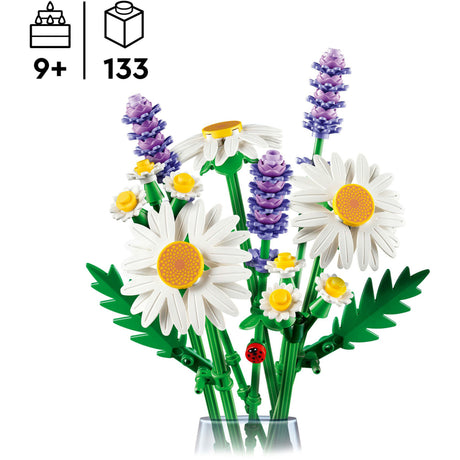 Lego botánicos margaritas flores - kit de construcción para niños - 11508