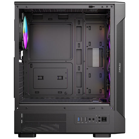 Carcasa torre midi Antec vx320 argb (negro | 3x usb-a | vidrio templado)