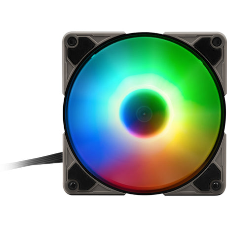 Ventilador de caja Sharkoon Silentstorm 120 pwm rgb (120 x 120 x 25 mm)